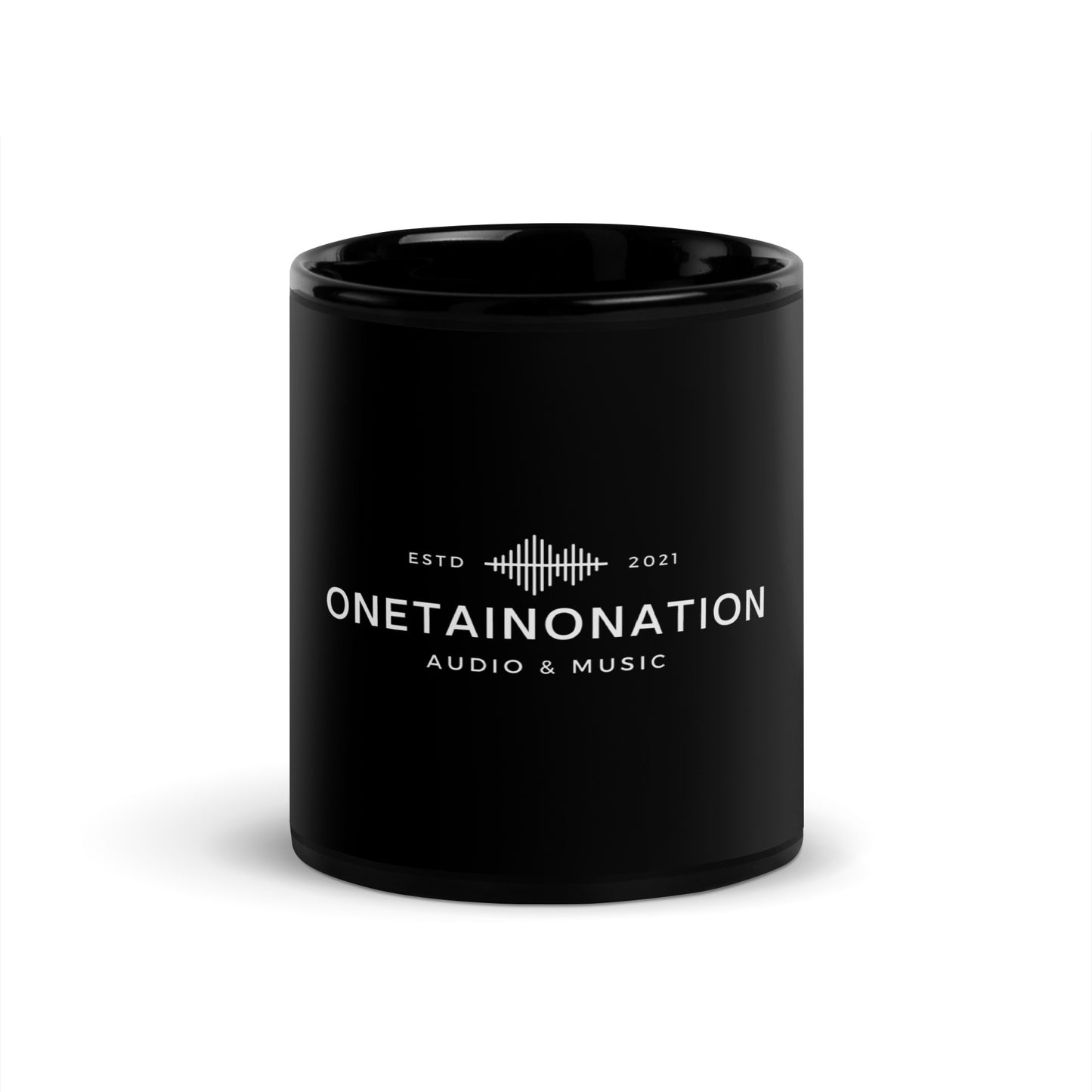 Black Onetainonation Mug