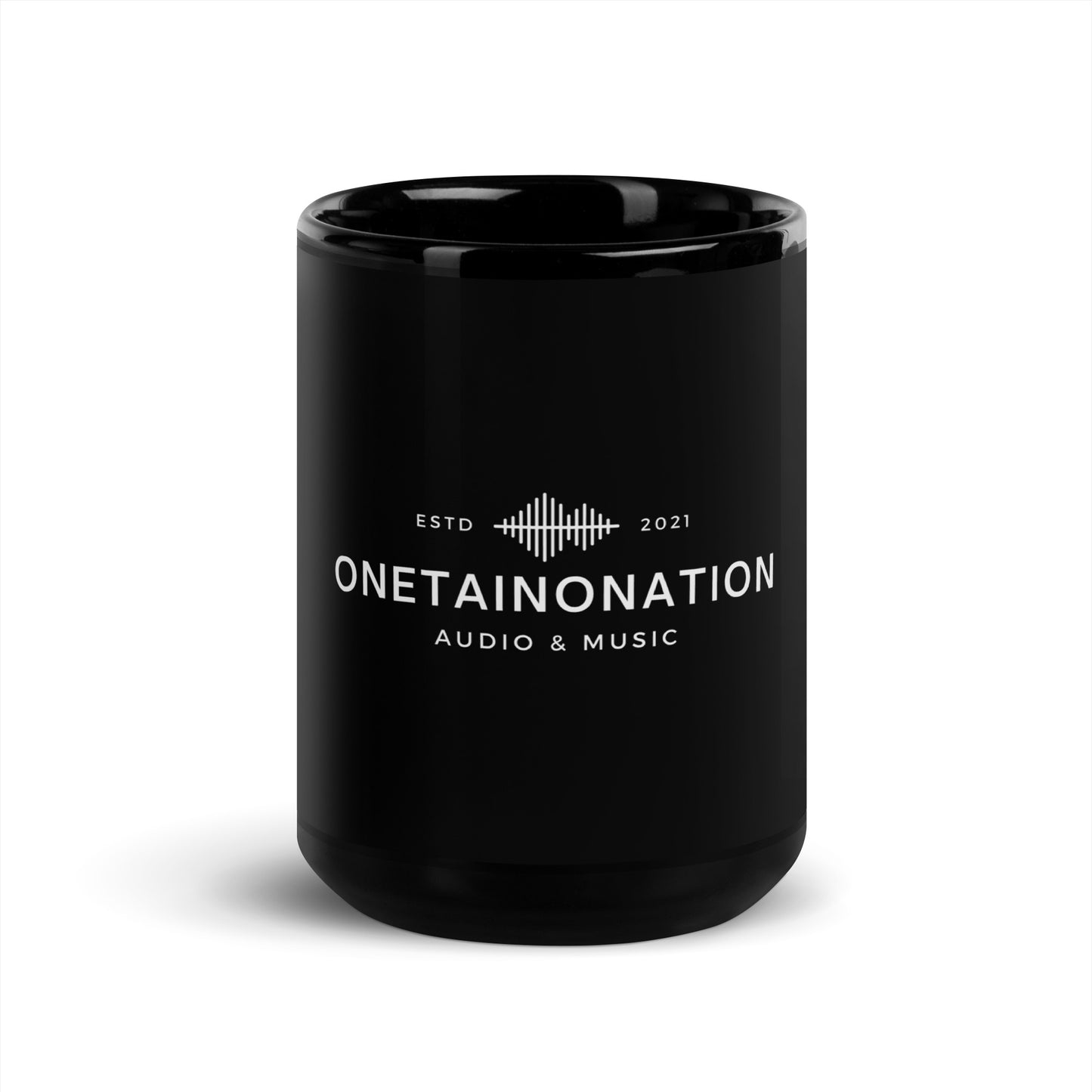 Black Onetainonation Mug